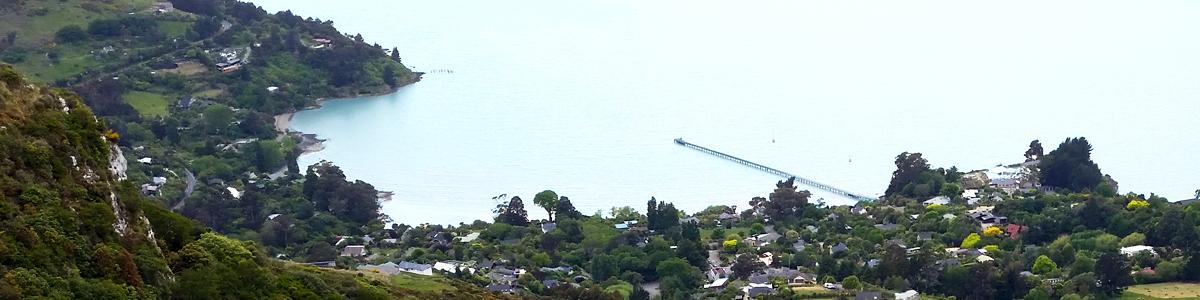 Governors Bay from above