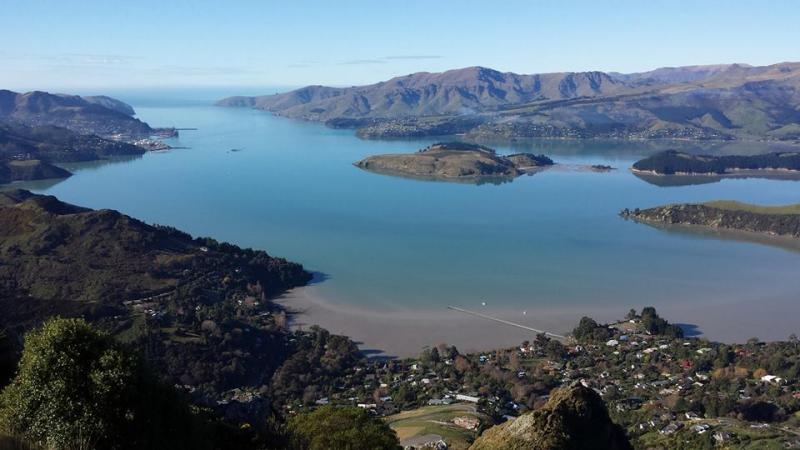 View of Lyttelton Harbour