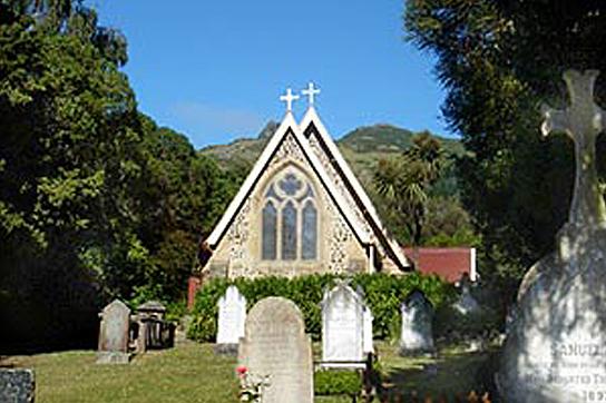 St Cuthberts church erected in 1862
