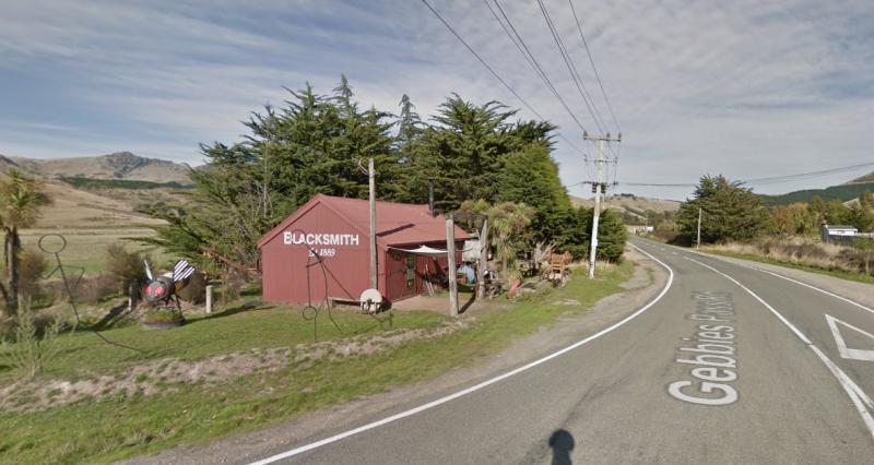 Newly Restored Blacksmith's Building