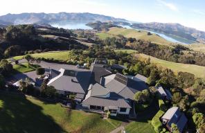 Living Springs camp aerial view